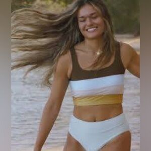 Nani Swimwear Logan Core Crop Top Size Small NWOT